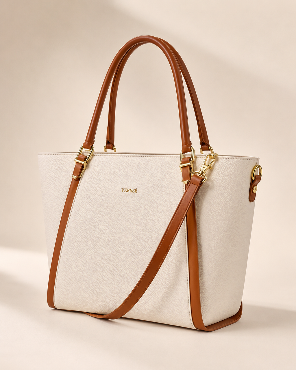 Sac VERSSE — Crème & Camel