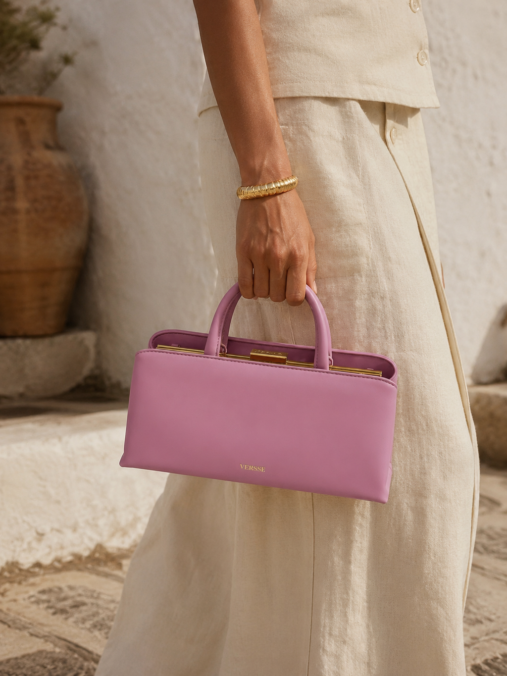 Sac VERSSE Frame — Rose Poudré